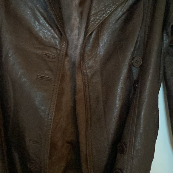 Price drop. Sandro P.  leather jacket from Paris and leather envelope purse - Picture 3 of 13